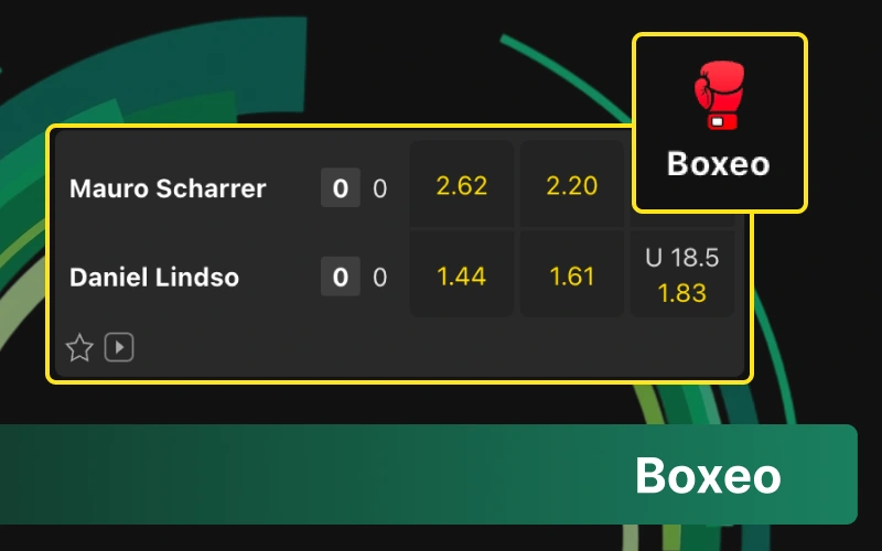 Apuesta en boxeo en Bet365 y elige al ganador por nocaut.